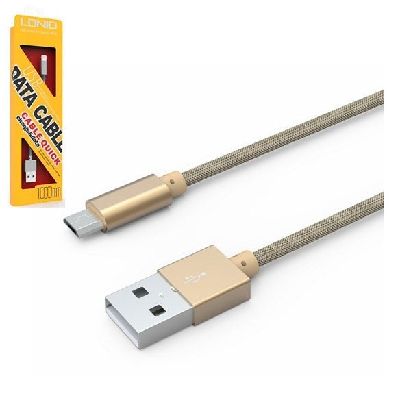 LDNIO LS08 د ډیټا چارج مائیکرو USB کیبل