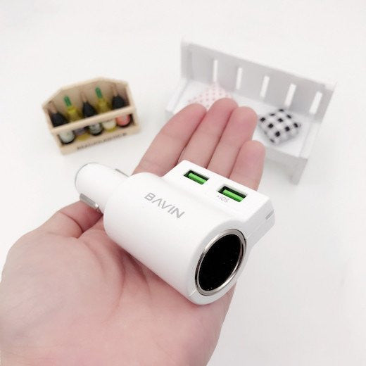 LDNIO CM10 4.2A Dual USB Ports Intelligent Car Charger