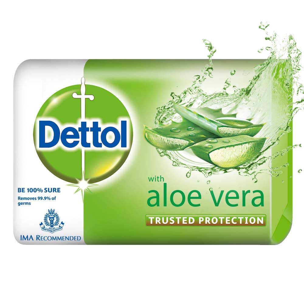 Dettol Aloe Vera Bathing Bar Soap