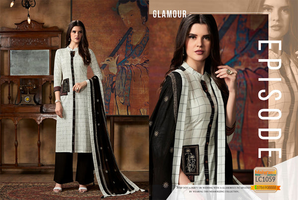 LC1059 Kessi Step Up Cotton Full Stitched