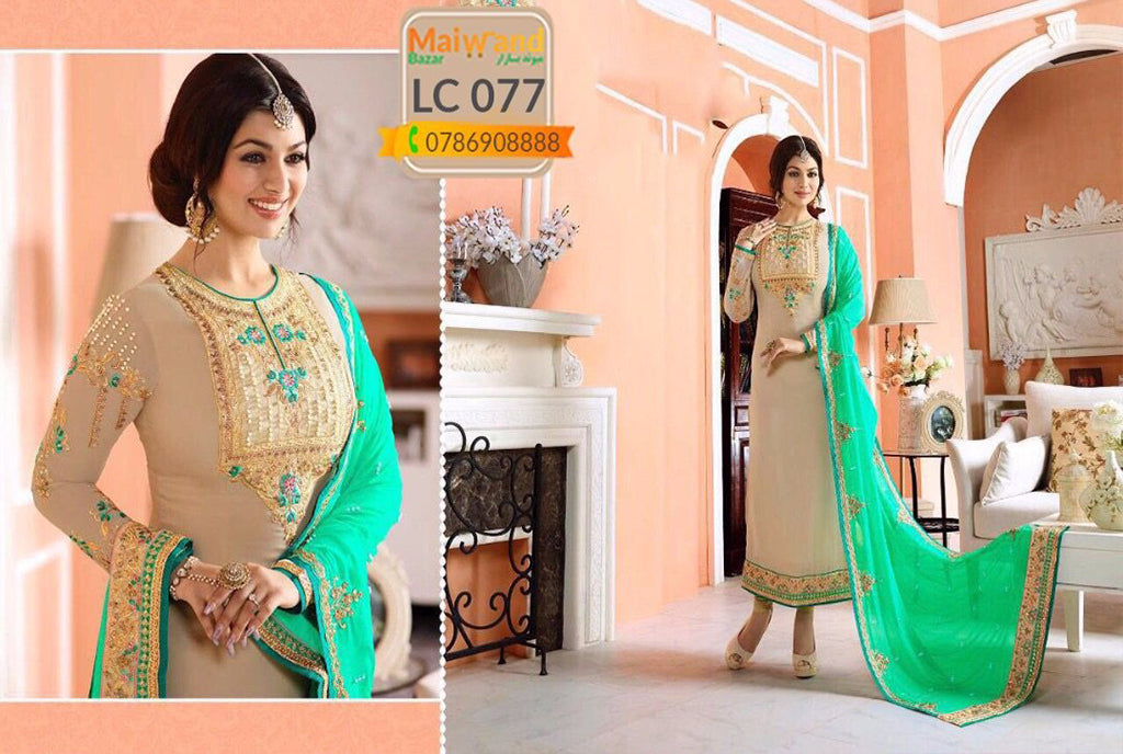 LC077 لباس هندی فیونا