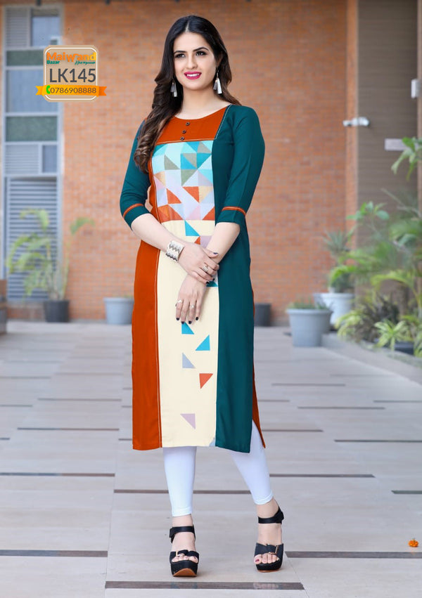 LK145 Mittoo Long Kurtis