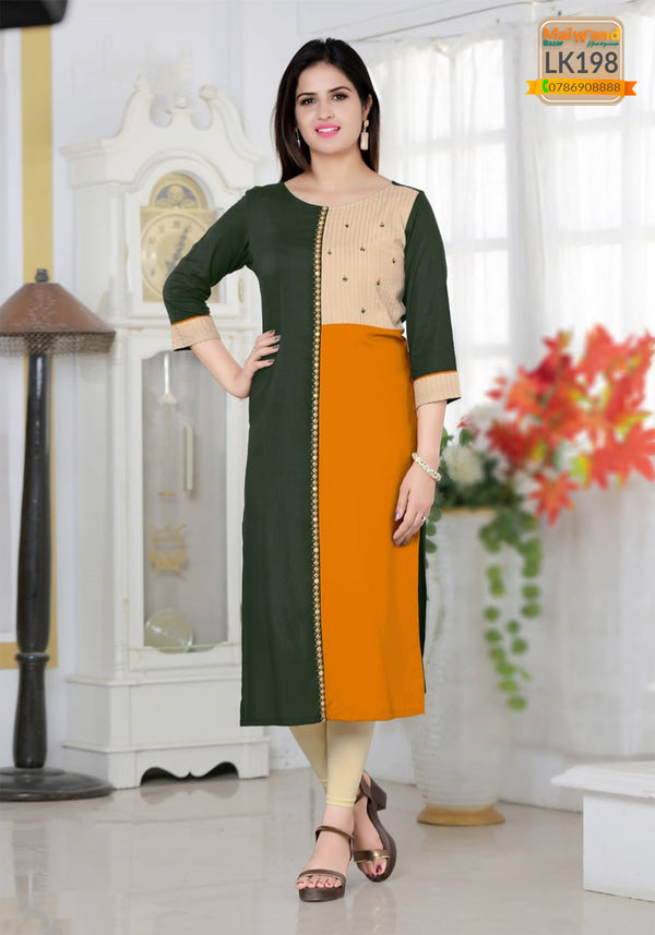 LK198 Mittoo Long Kurtis
