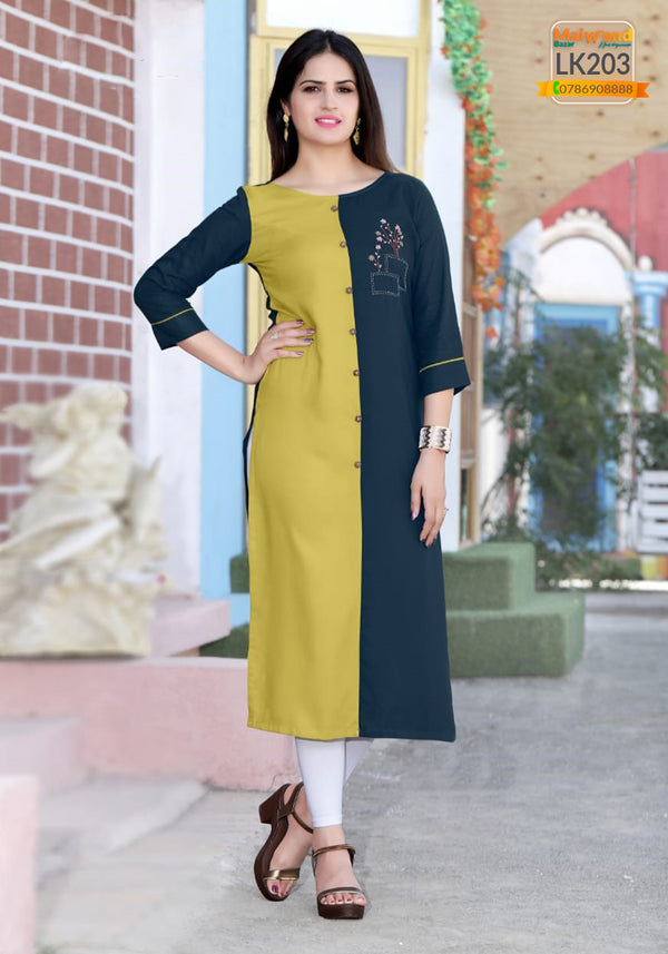 LK203 Mittoo Long Kurtis