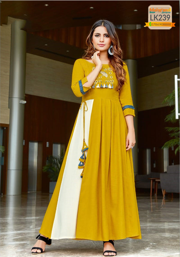 LK239 Mittoo Long Kurtis