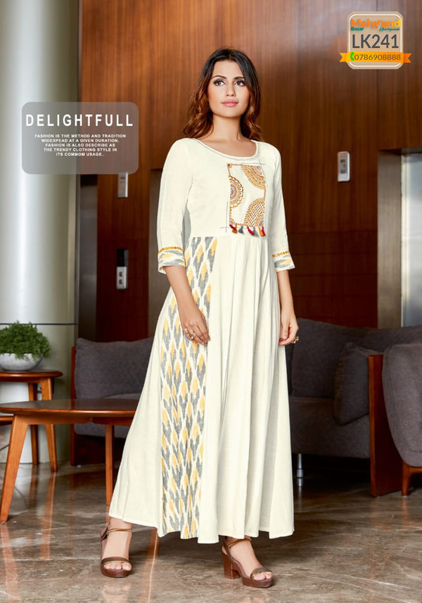 LK241 Mittoo Long Kurtis