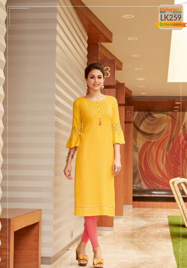 LK259 Mittoo Long Kurtis & Legging