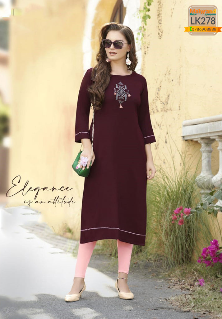 LK278 Mittoo Long Kurtis & Legging