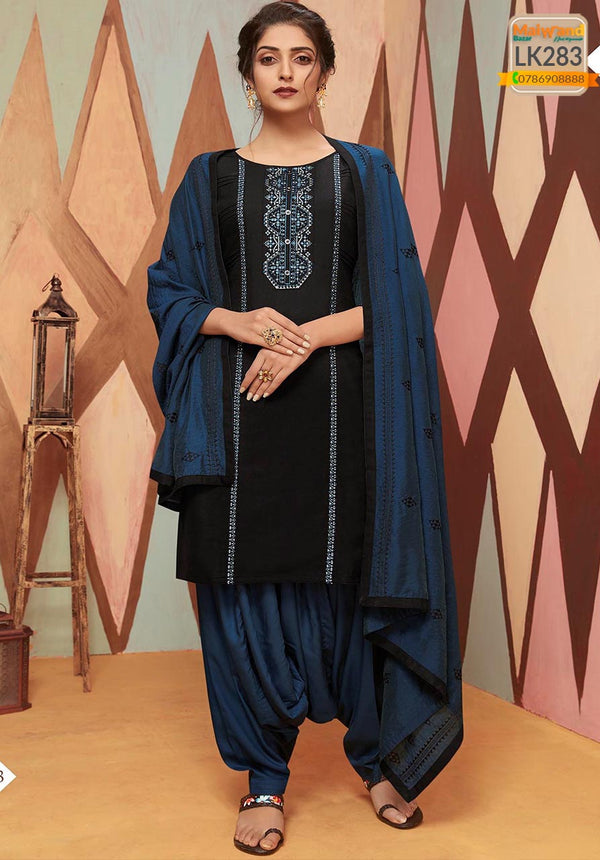LK283 Kessi Patiyala Full Stitched