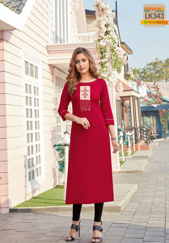 LK343 Wooglee Long Kurtis