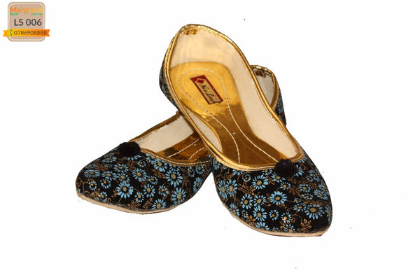 LS006 Handmade Indian Jutti