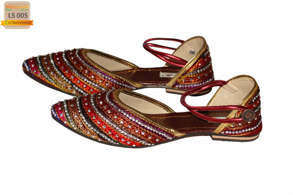 LS005 Handmade Indian Jutti