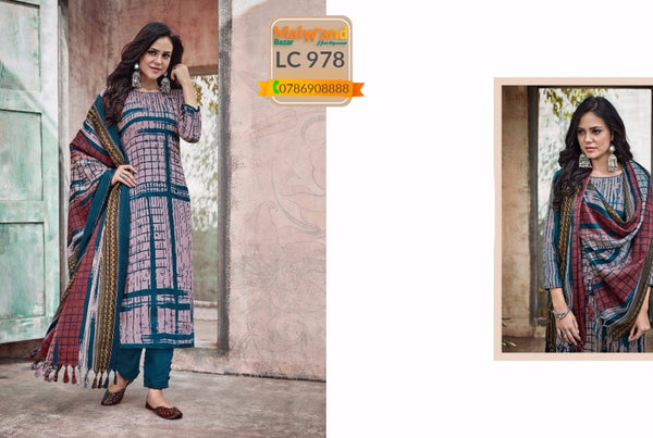 LC978 Shahnaz Arts Gulshan Pashmina