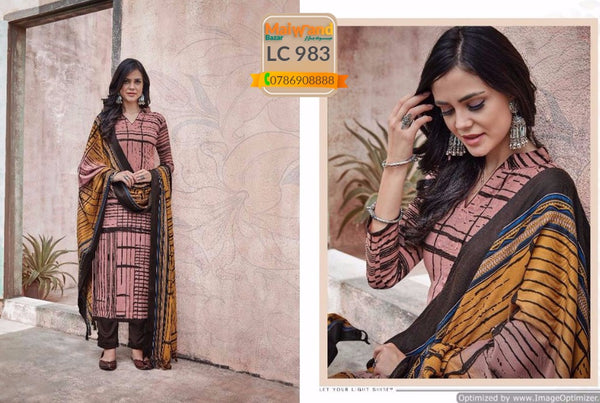 LC983 Shahnaz Arts Gulshan Pashmina