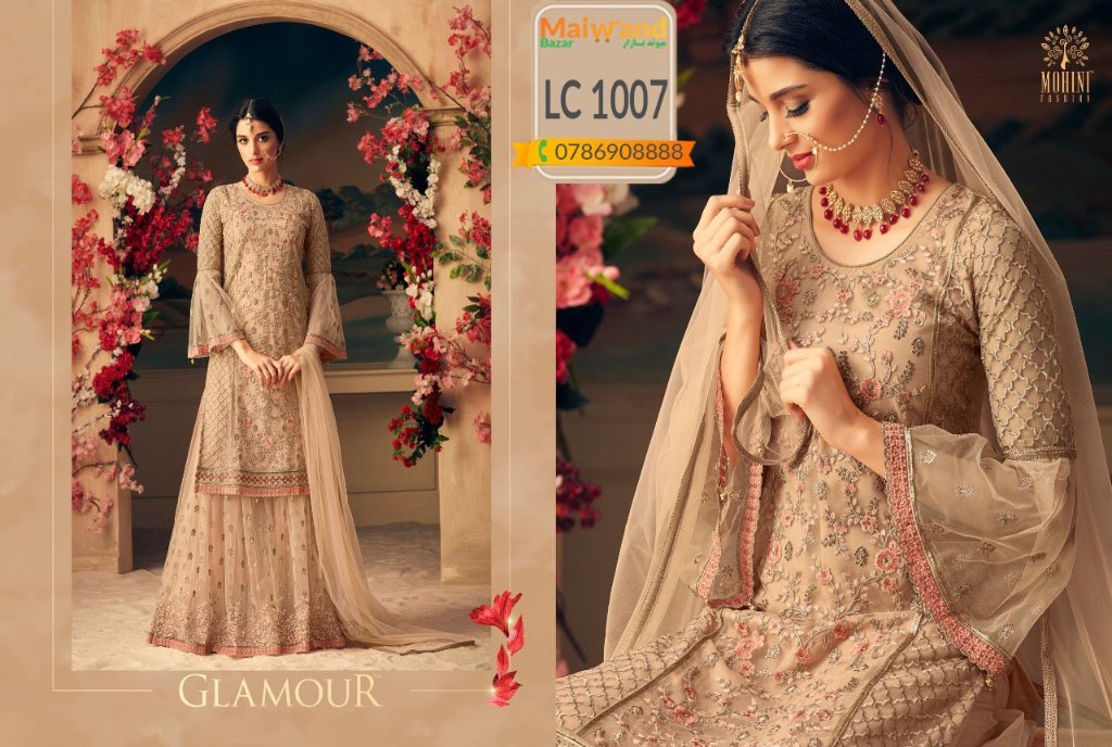 LC1007 موهني ګلیمور هندي محفلي جوړه