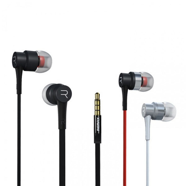 د REMAX RM-535 په غوږ کې سټریو ایرفون د مایکروفون ملاتړ دستګاه آزادې اړیکې فون فعالیت سره