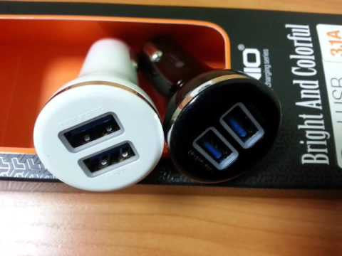 Original LDNIO DL-C23 High Quality 5V 3.1A Daul USB Car Charger