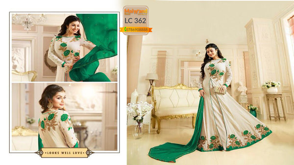 LC362 لباس هندی مهک مهرین